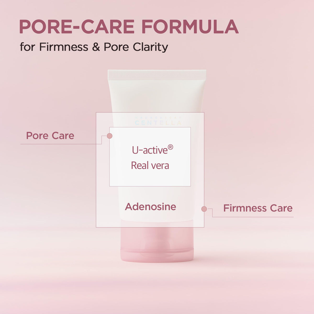 SKIN1004 close-up label highlighting ingredients like Centella and niacinamide