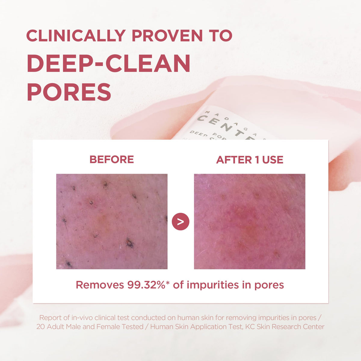 SKIN1004 Himalayan pink salt crystals ingredient shot emphasizing pore care