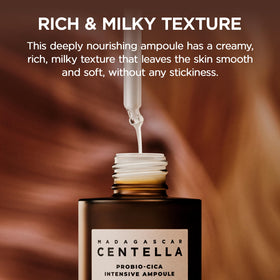 SKIN1004 serum applied on hand demonstrating non-sticky finish