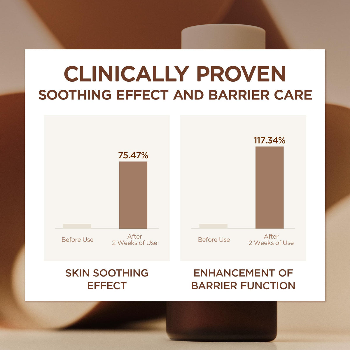 SKIN1004 ingredient view featuring ceramide NP supporting skin barrier