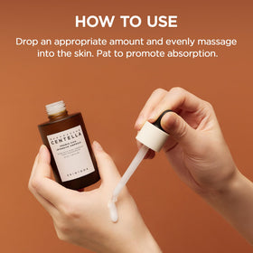 SKIN1004 product beside ruler showing 95ml size clarity