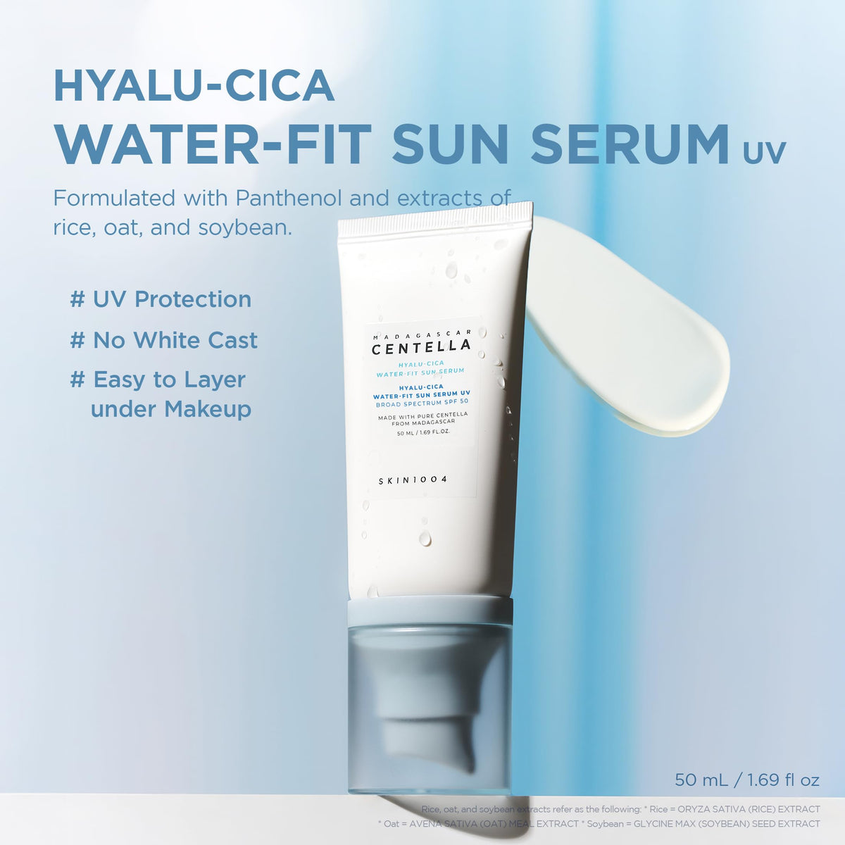 SKIN1004 pump dispensing lightweight serum texture for quick absorption