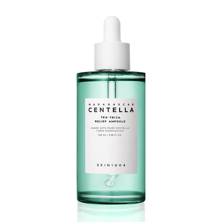SKIN1004 front bottle view showing product and calming benefits