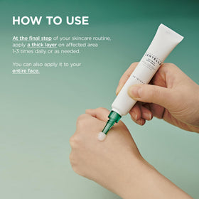 SKIN1004 on bathroom shelf in minimalist setting conveying daily routine ease