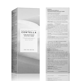 SKIN1004 before and after swatch comparing texture and tone improvement benefit