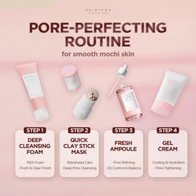 SKIN1004 in a travel bag ready for on-the-go pore care benefit