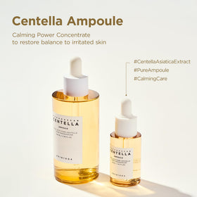 SKIN1004 travel-size 30ml bottles lined up, ideal for on-the-go skincare