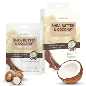 Skin 2.0 front packaging showing three pairs and benefits