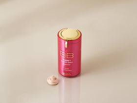 SKIN79 tube next to a coin displaying 40g size for scale and portability
