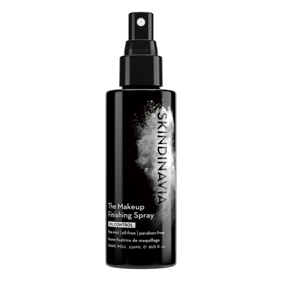 SKINDINAVIA front bottle 8oz showing size and branding for long wear
