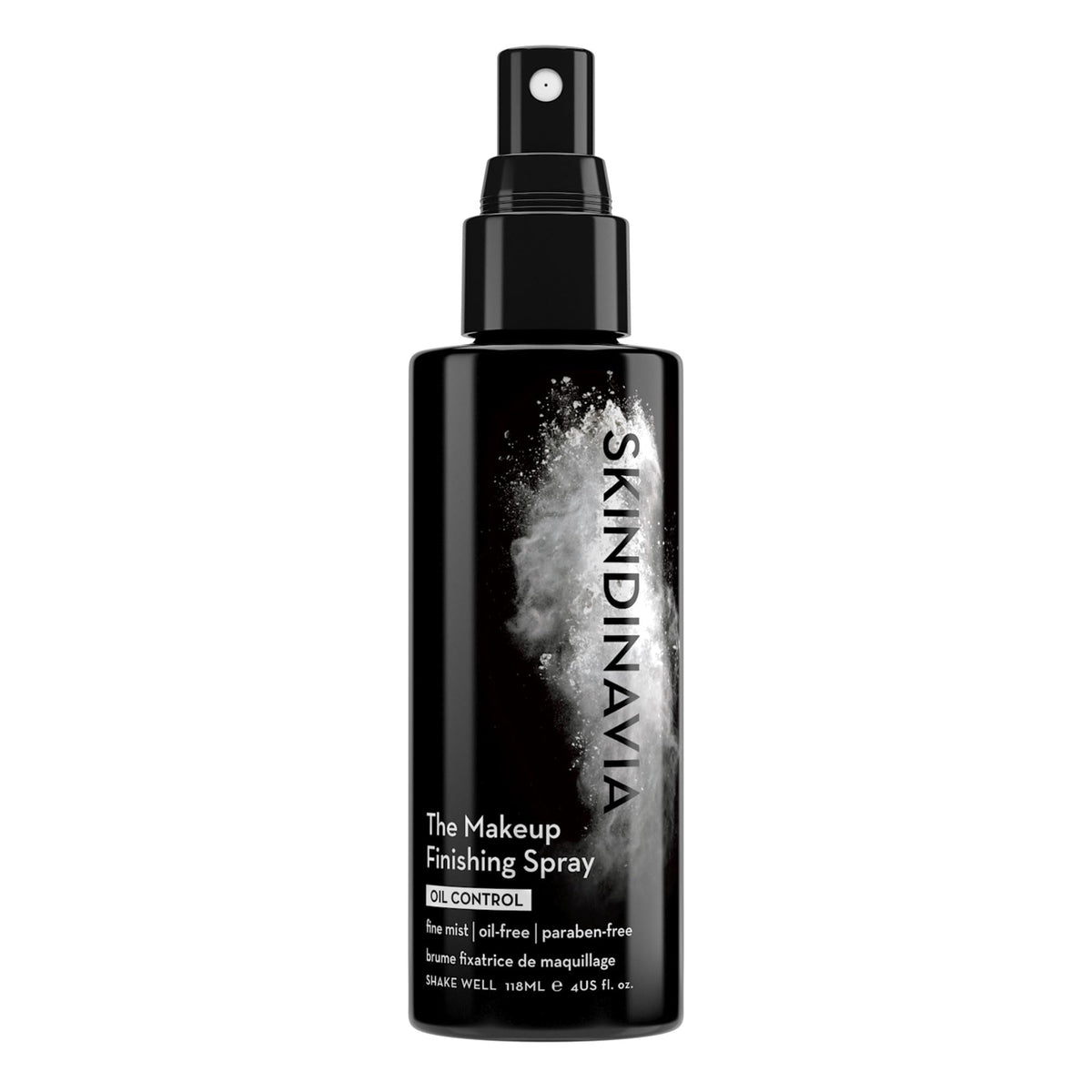 SKINDINAVIA front bottle shot showing branding and compact 4 oz size benefit
