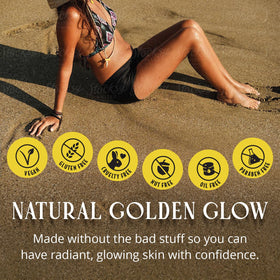 Skinerals facial application close-up, gentle coverage for natural-looking glow