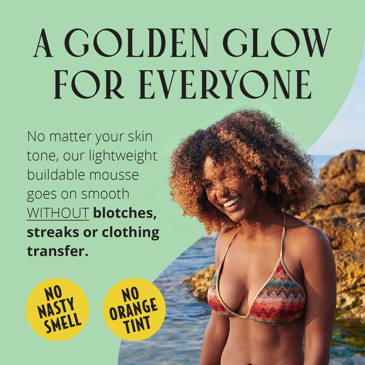 Skinerals label ingredients detail, highlights organic plant-based benefits