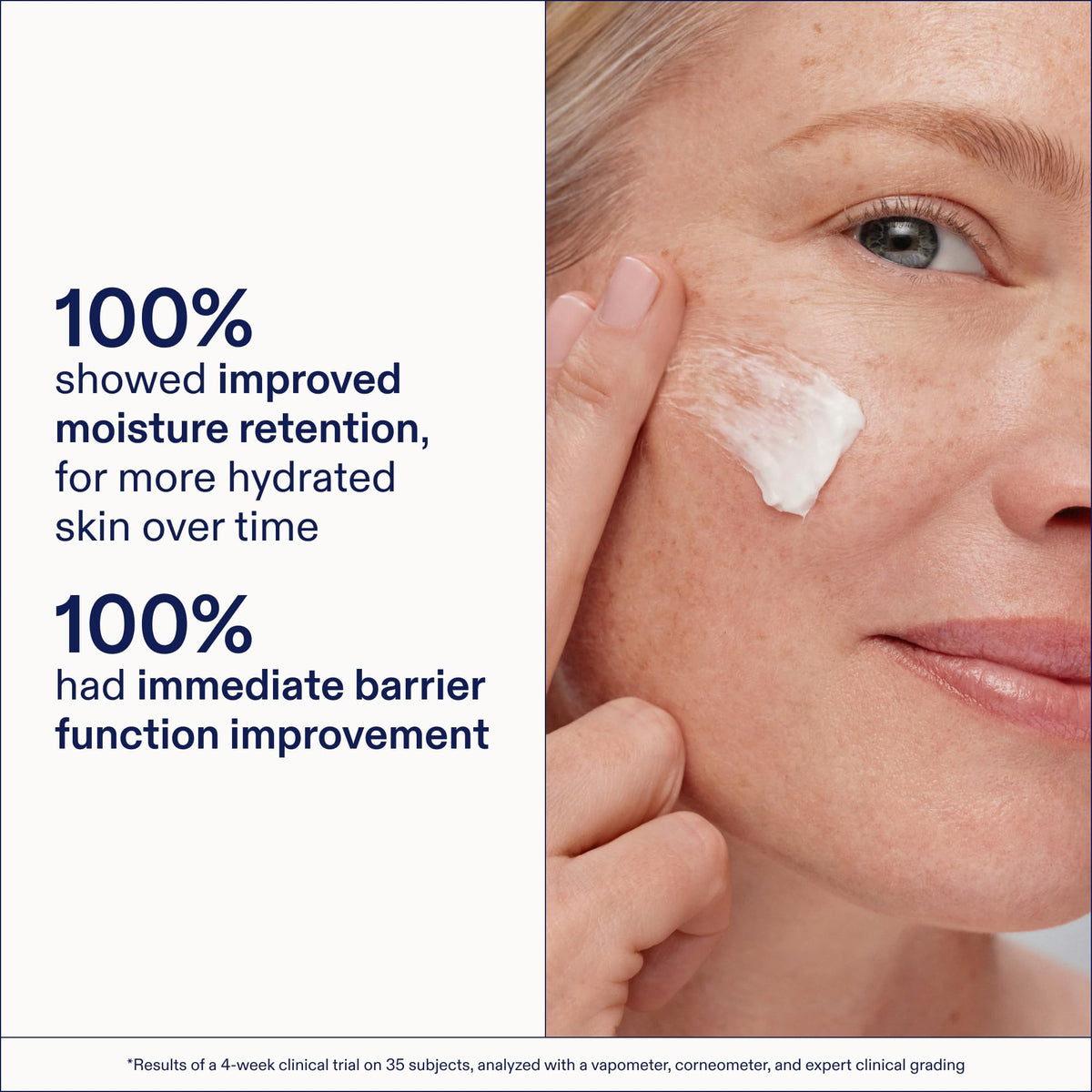 Skinfix before and after scale shot showing improved skin texture benefit