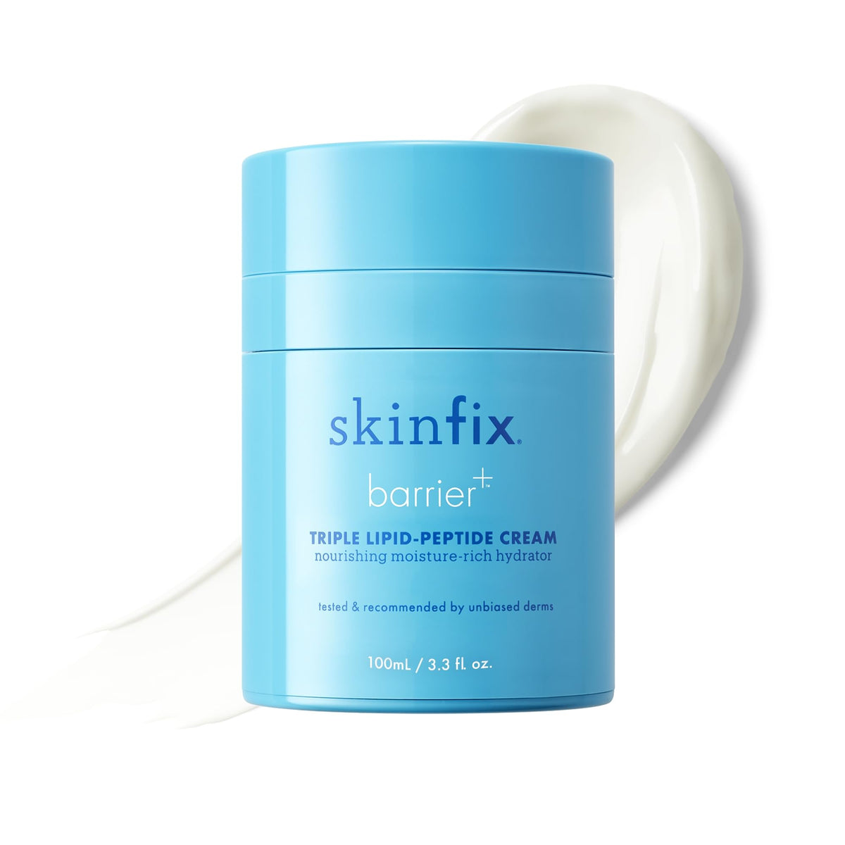 Skinfix Triple Lipid-Peptide Cream XL front jar view showing rich hydration