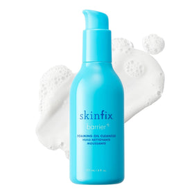 Skinfix front packaging bottle showing cleanser and soothing benefit