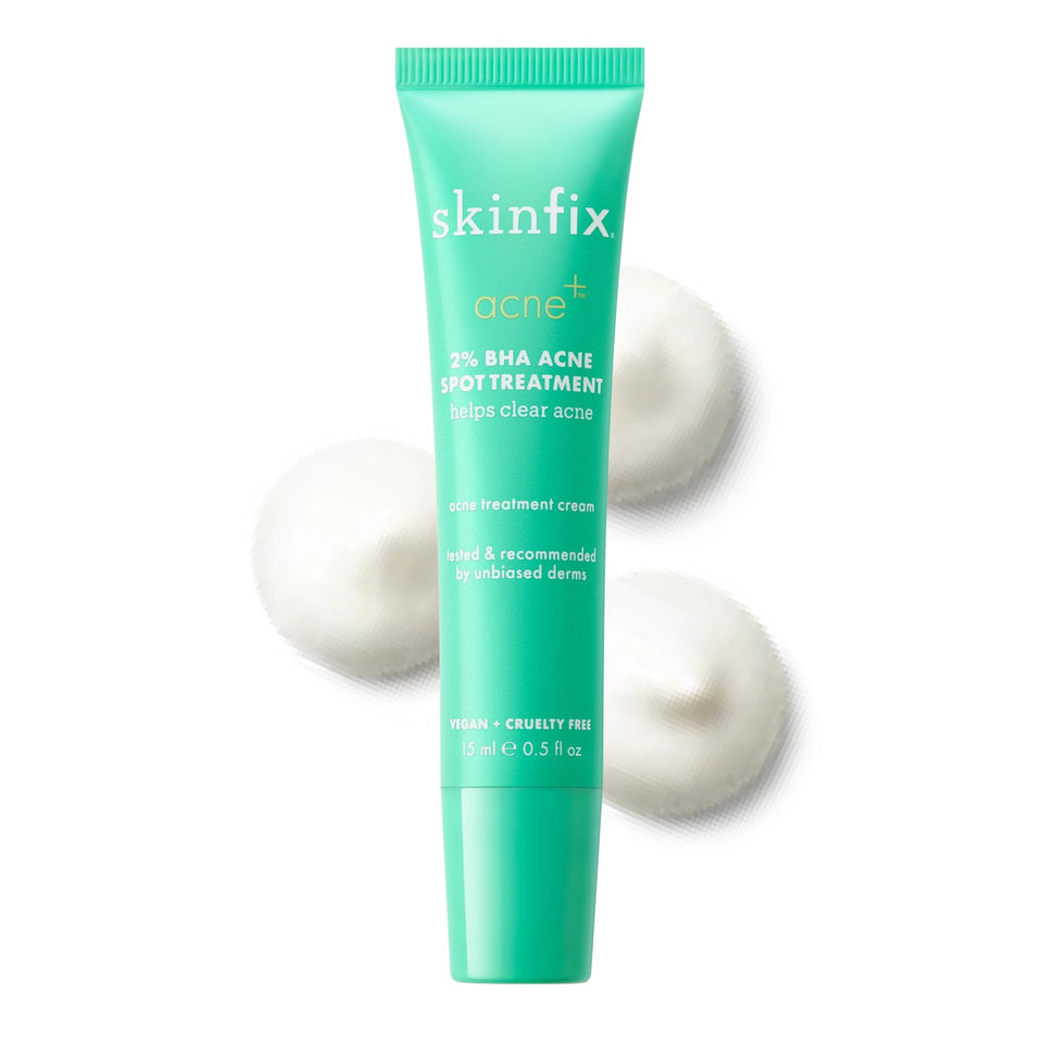 Skinfix front bottle 0.5 fl oz showing product identity and compact size benefit