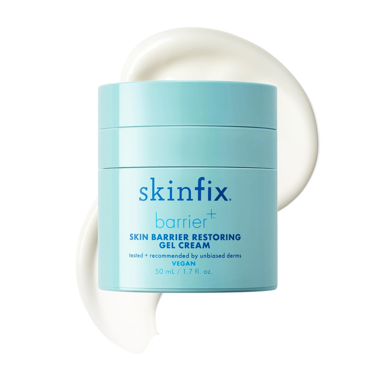 Skinfix gel cream front packaging showing clean design and quick absorption benefit