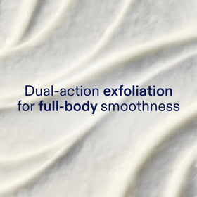Skinfix scrub creamy texture closeup revealing gentle exfoliating action