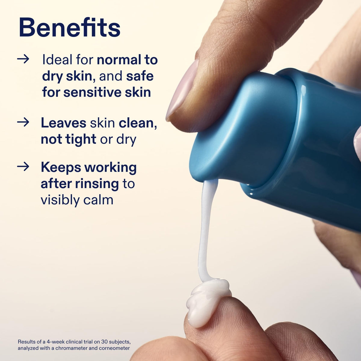 Skinfix ingredient callout with red algae and hyaluronic for radiance