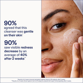 Skinfix ingredient display with salicylic, glycolic, niacinamide benefits