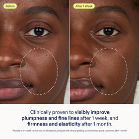 Skinfix close-up label listing key ingredients and concentration benefits