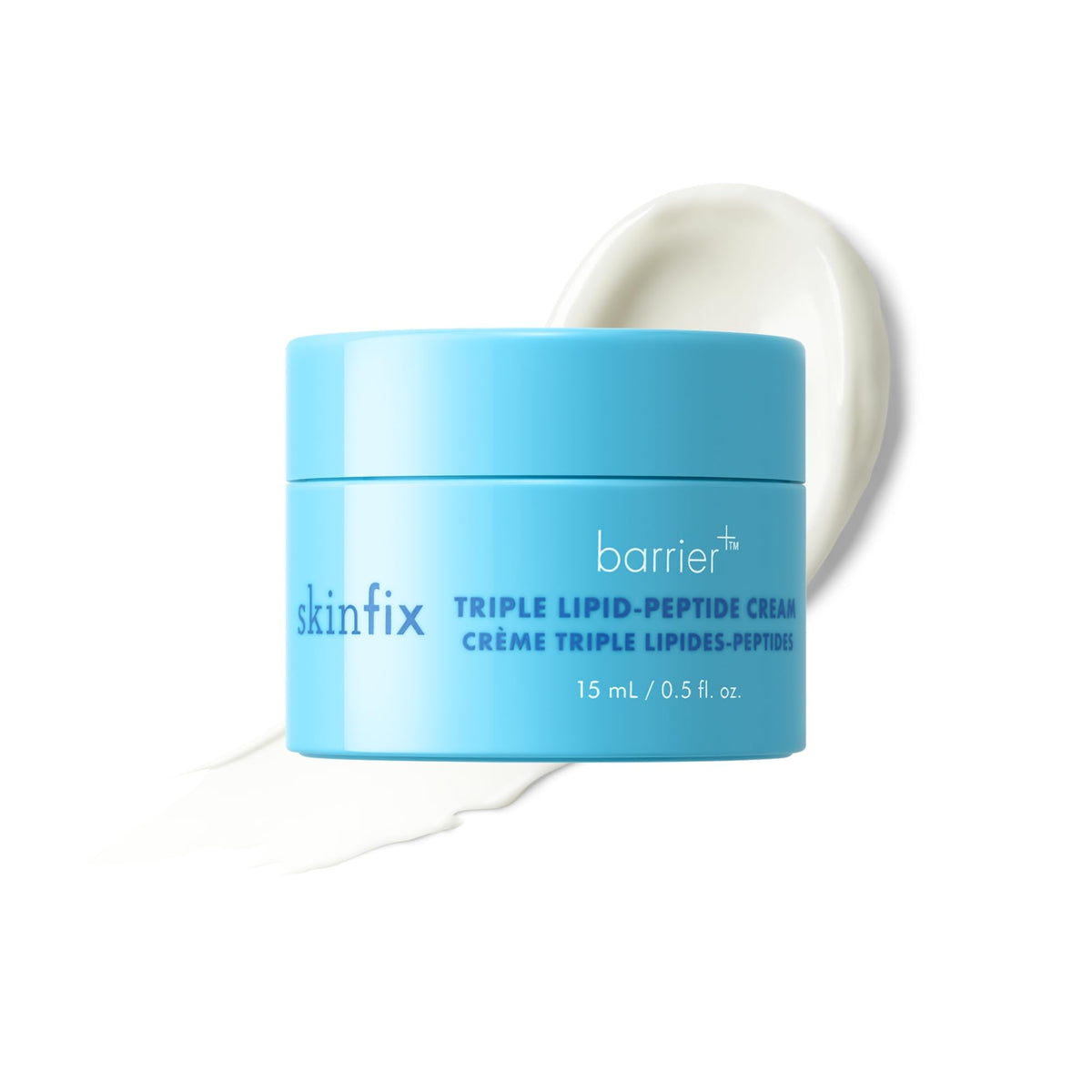 Skinfix mini jar front view showing compact travel-friendly hydration