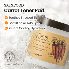 SKINFOOD 1957 close-up pad texture showing soft cotton and gentle touch