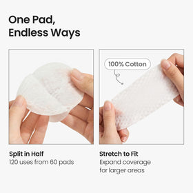 SKINFOOD 1957 pads placed on bathroom counter for easy daily routine