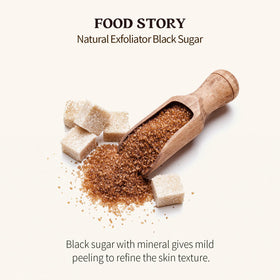 SKINFOOD box and included sample displayed showing value and extra sample benefit