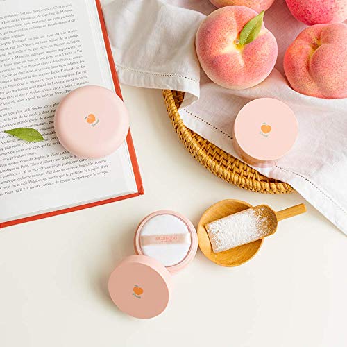 SKINFOOD compact size comparison next to hand, portable touch-up benefit