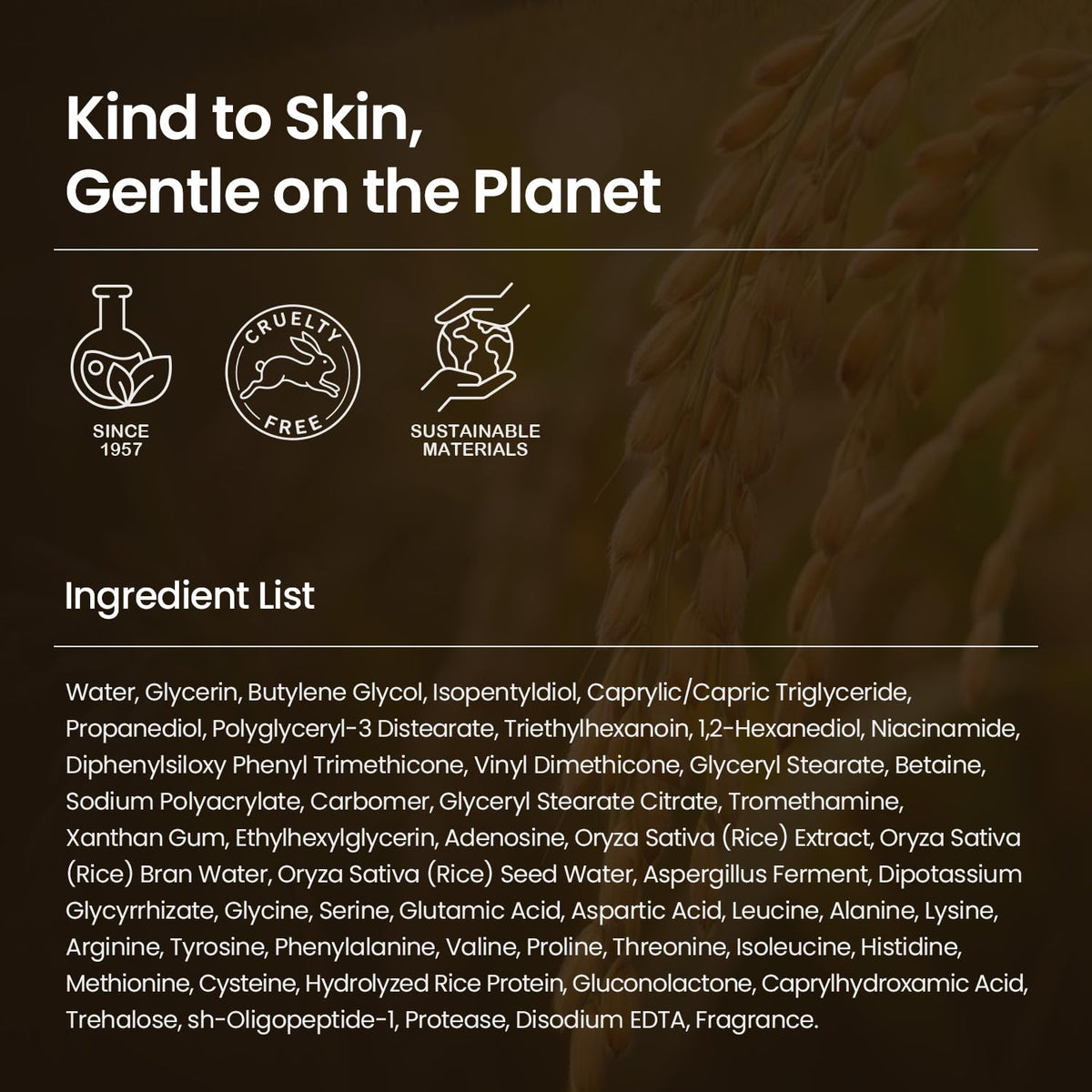 SKINFOOD packaging and box details highlighting vegan, heritage branding