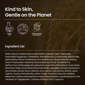 SKINFOOD packaging and box details highlighting vegan, heritage branding