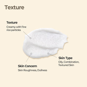 SKINFOOD rinsing mask from skin illustrating easy wash-off and refreshed finish