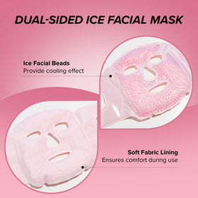 SKIN GYM CryoChill worn while reclining to soothe tension and headaches
