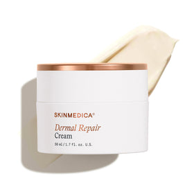 SkinMedica front jar showing product and brand for clear identification and trust
