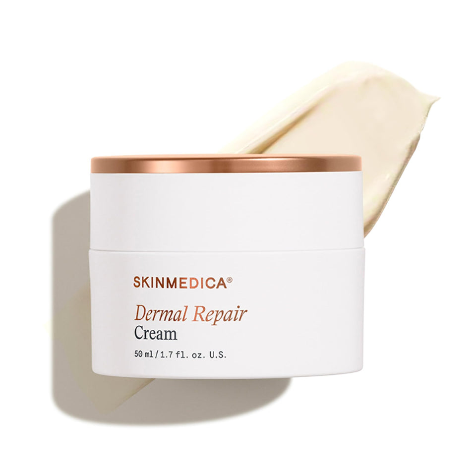 SkinMedica front jar showing product and brand for clear identification and trust
