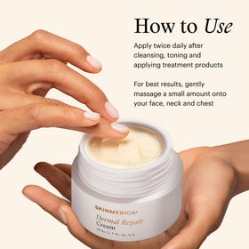 SkinMedica new packaging box showing refreshed design and product protection benefit