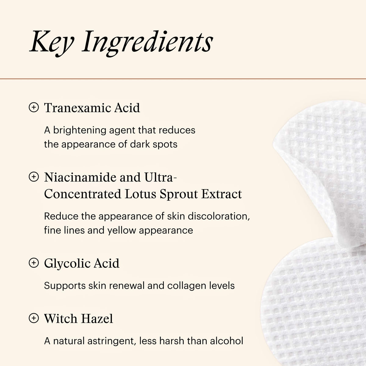SkinMedica pad held in hand showing scale and portable, travel-friendly size