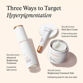 SkinMedica product on bathroom counter among toiletries showing daily routine fit