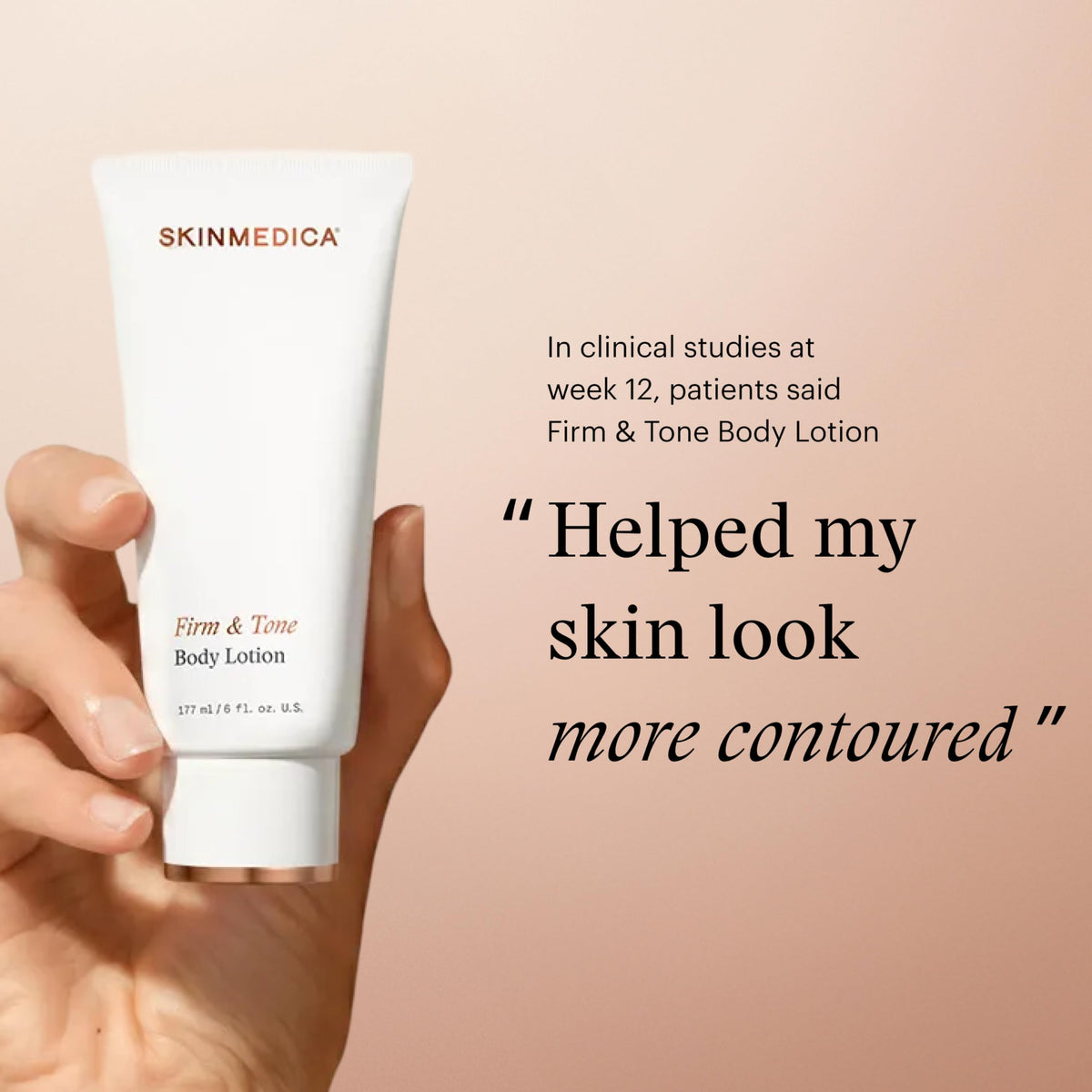 SkinMedica bottle on bathroom shelf in lifestyle setting for daily routine support