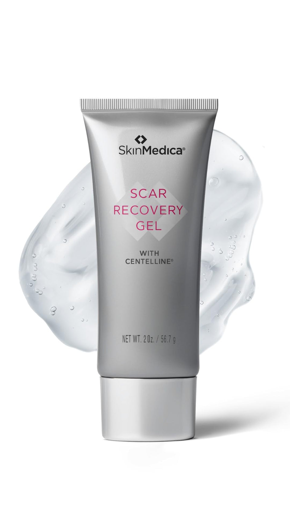 SkinMedica front packaging tube showing size and label for clear identification and convenience