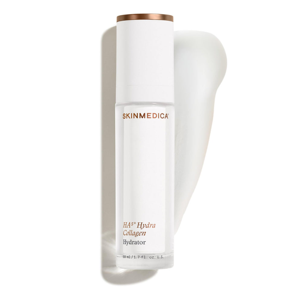 SkinMedica HA5 front packaging showing bottle and label for quick identification and trust