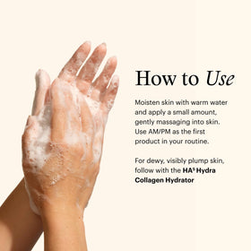 SkinMedica cleanser on bathroom shelf in lifestyle setting promoting daily routine use