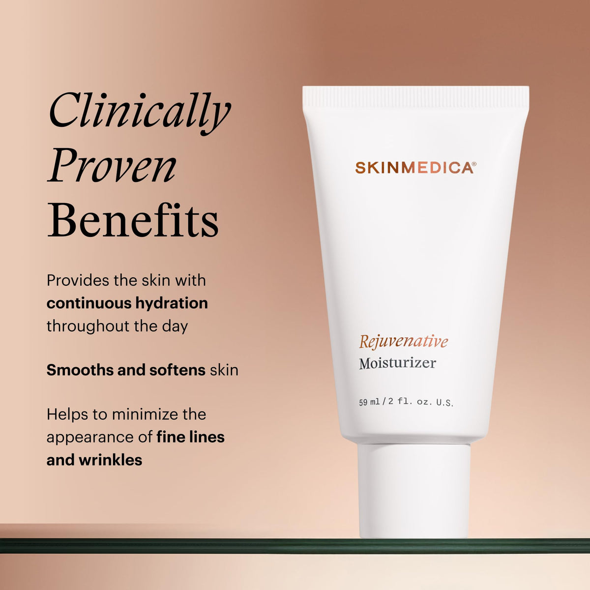 SkinMedica product applied to neck and chest for extended hydration