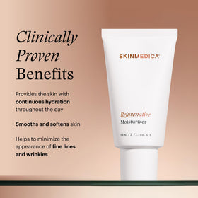 SkinMedica product applied to neck and chest for extended hydration