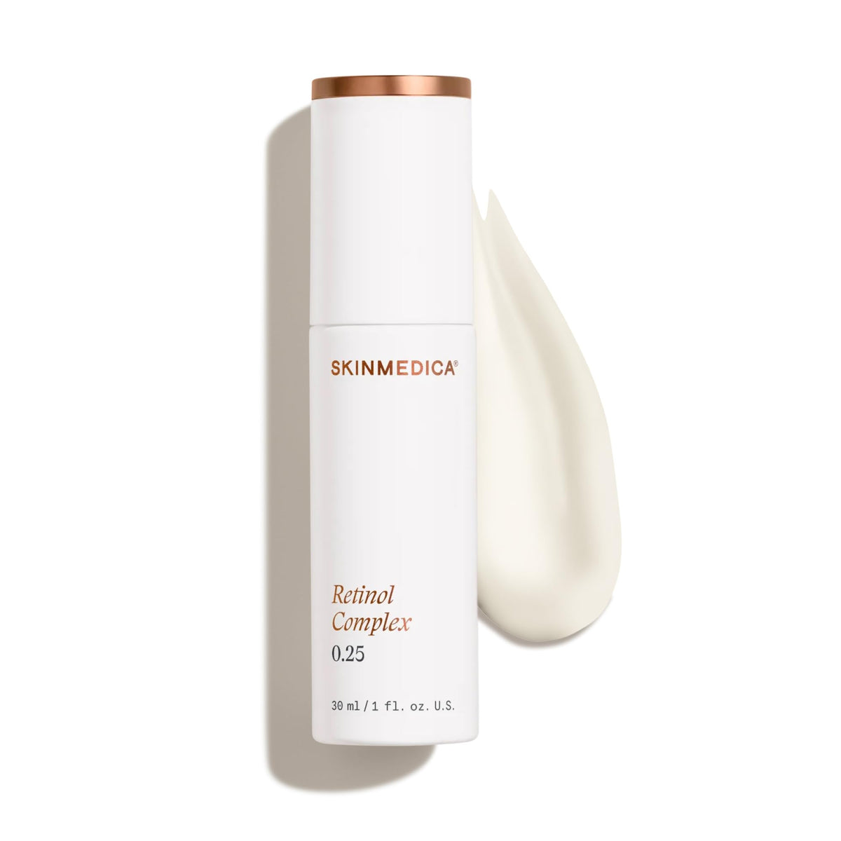 SkinMedica front packaging showing bottle and label, conveys trust