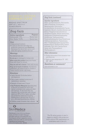 SkinMedica 1.85 oz size compared to a credit card for scale and travel convenience