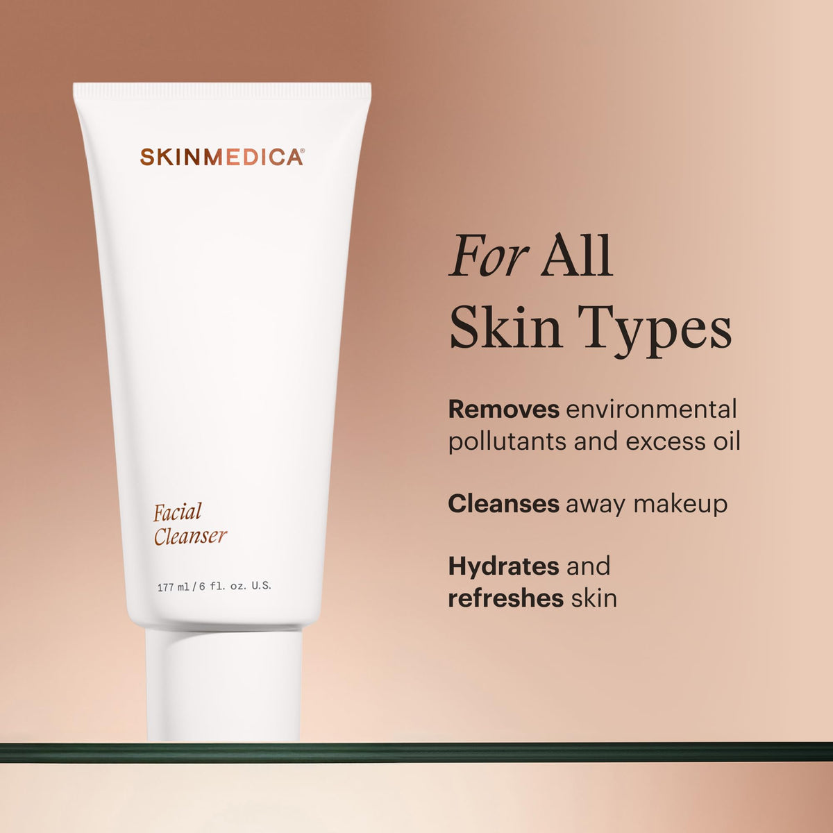 SkinMedica creamy foam texture close-up for gentle effective cleansing