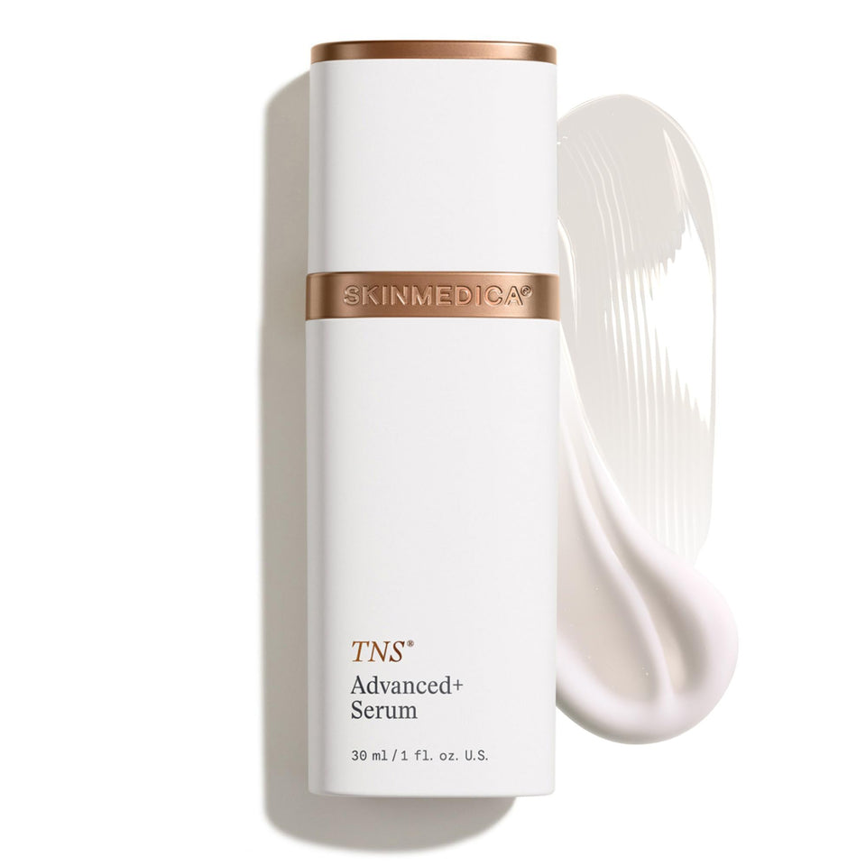 SkinMedica jar front view showing packaging and product identity, promoting trust